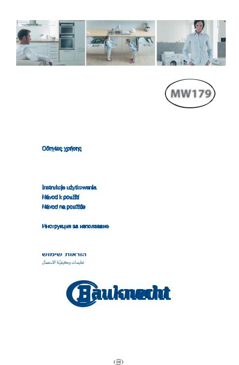 Bauknecht MW 179 IN User Manual