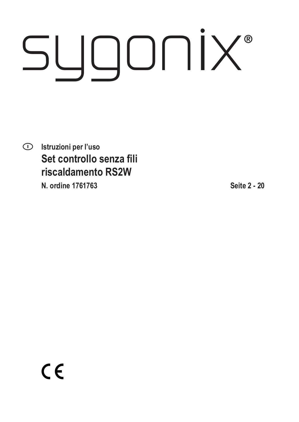 Sygonix SY-3523526 User guide