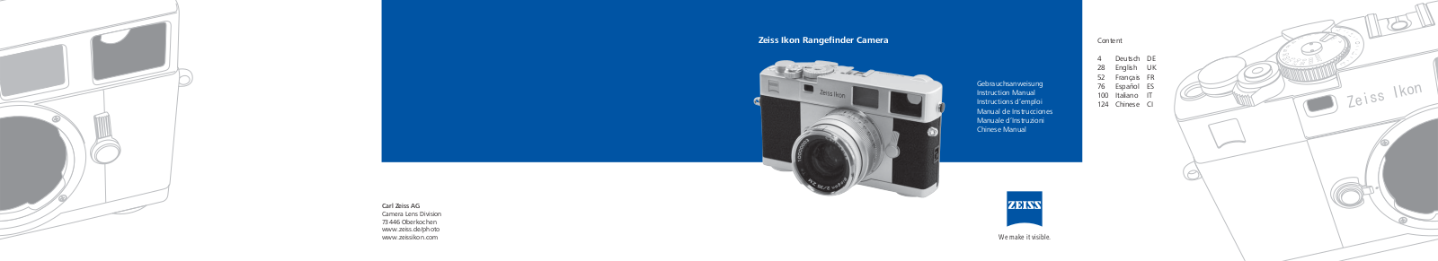 ZEISS RANGEFINDER User Manual