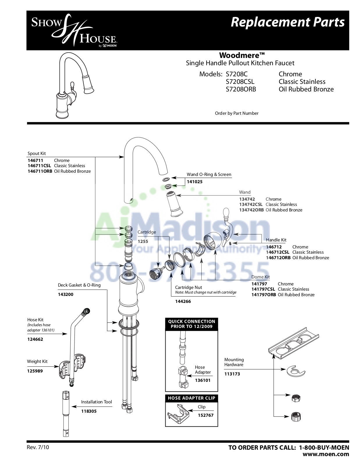 Moen S7208C Exploded View - ManualMachine.com