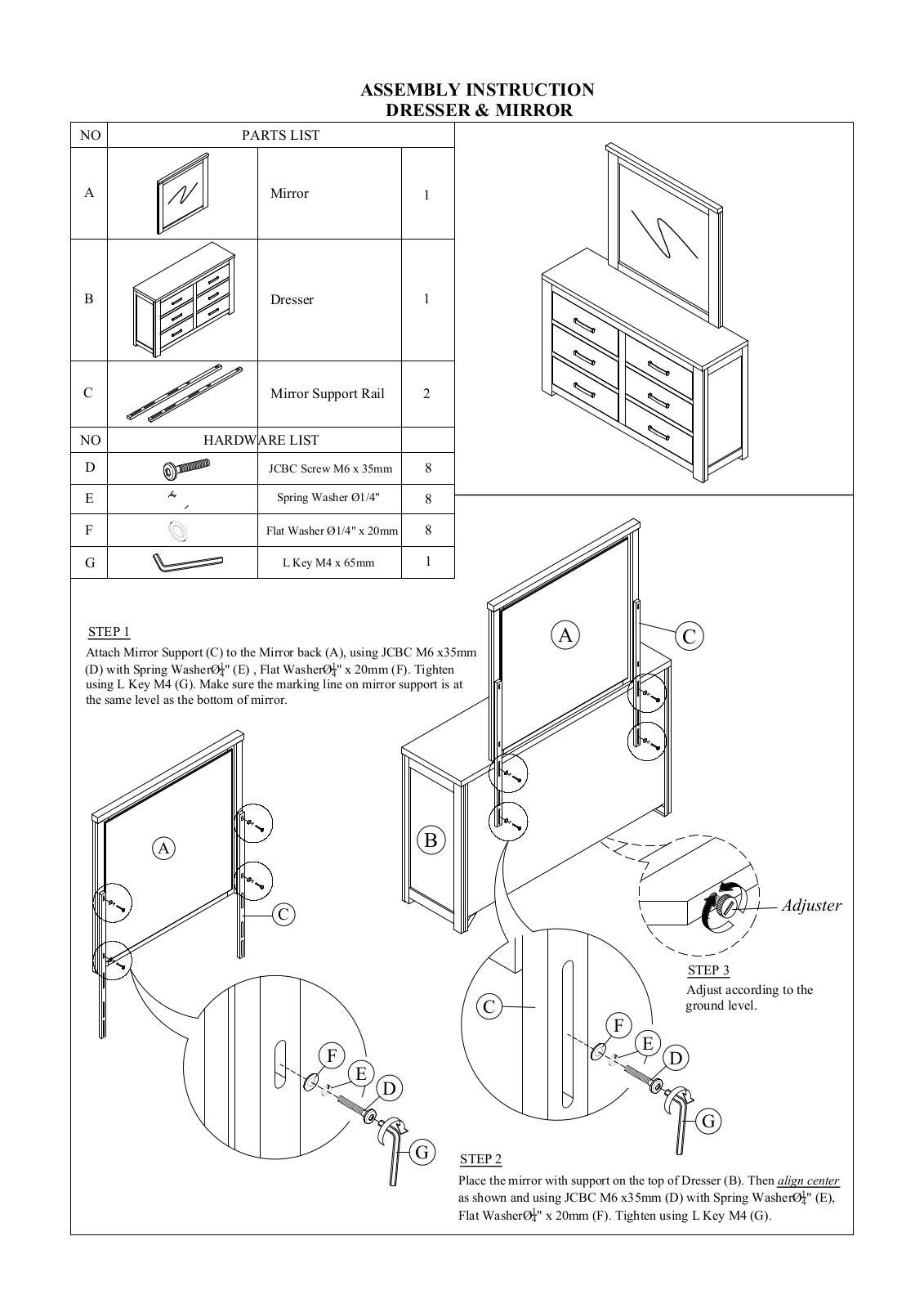 Foundry Select W002977892 Installation & Assembly - ManualMachine.com