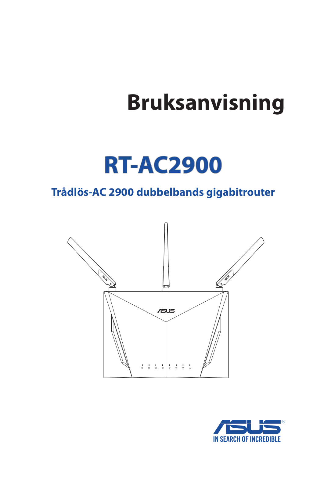 Asus RT-AC2900 User’s Manual