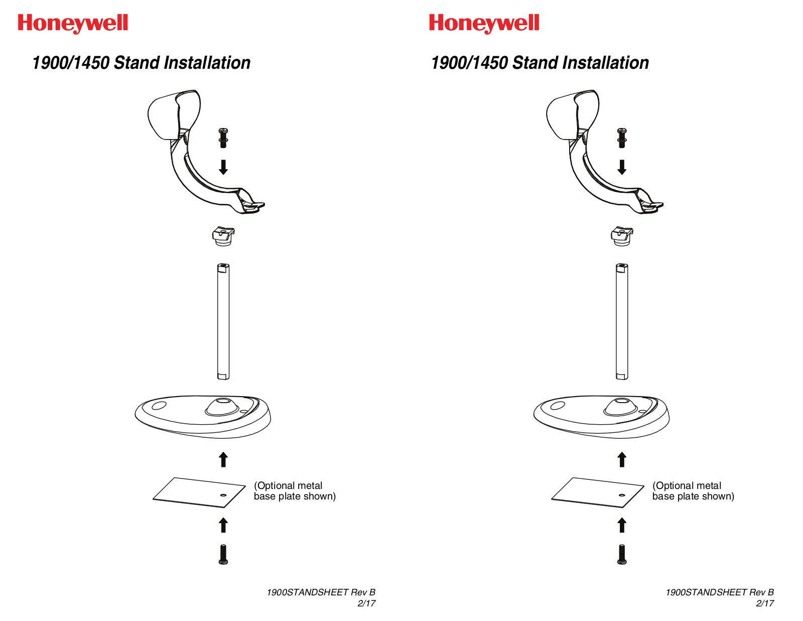 Honeywell 1450, 1900 User Manual