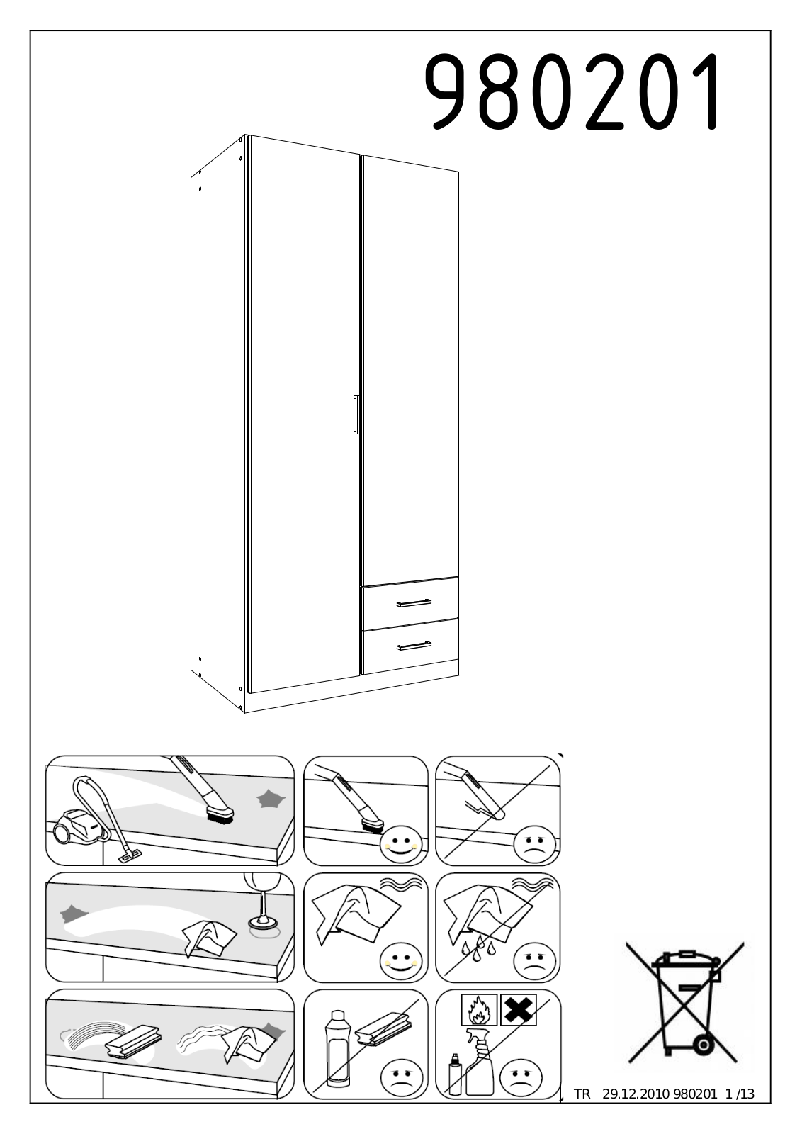 Wimex 980201 Assembly instructions