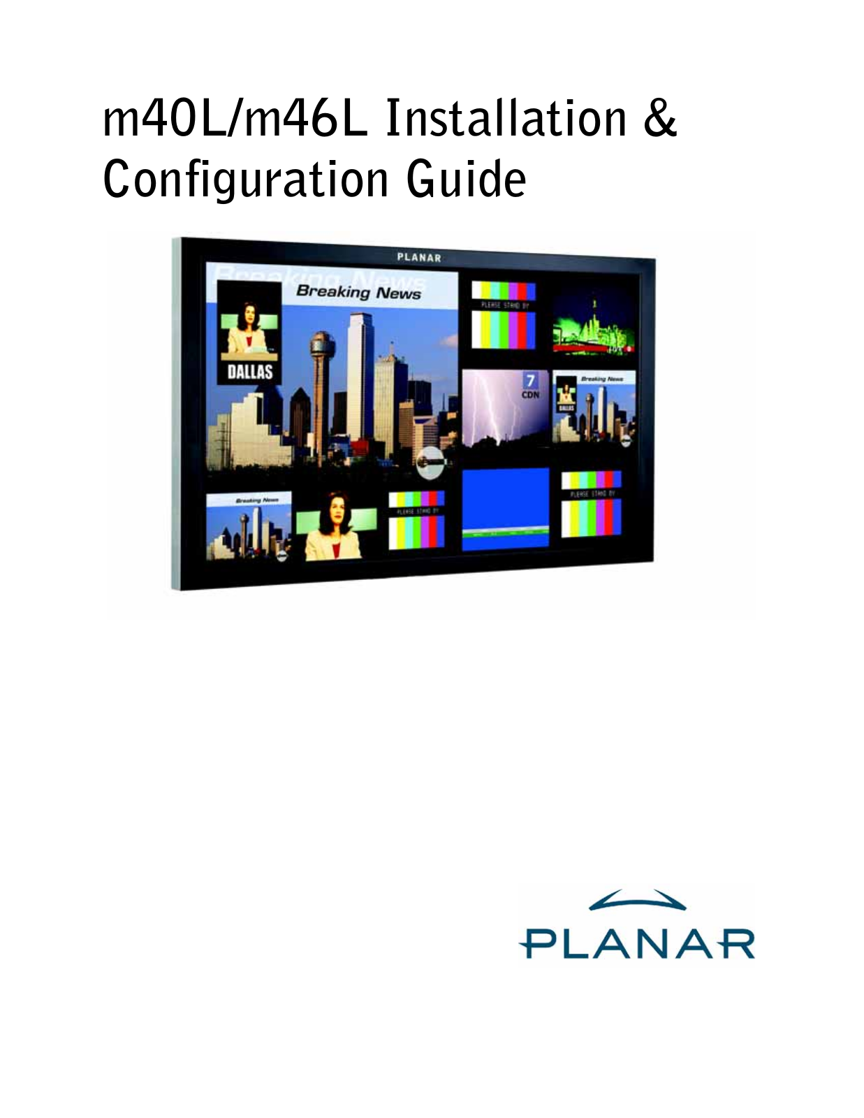 Planar M40L, M46L User Manual