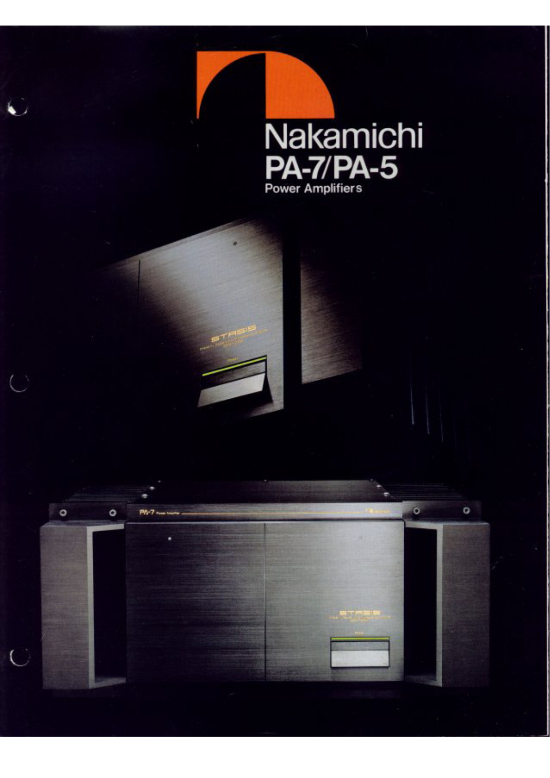 Nakamichi PA-7 Brochure