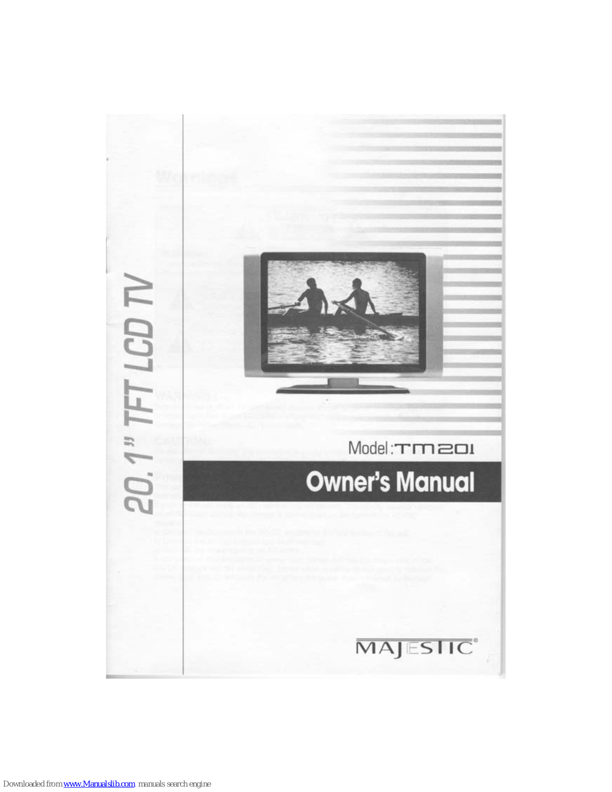 Majectic TM20I Owner's Manual