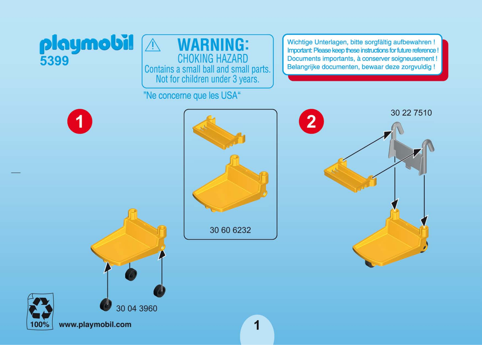 playmobil 5399 Service Manual