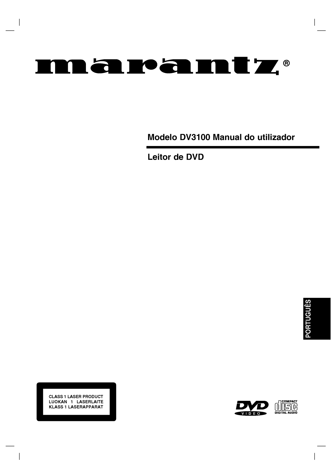 Lg DV3100 User Manual