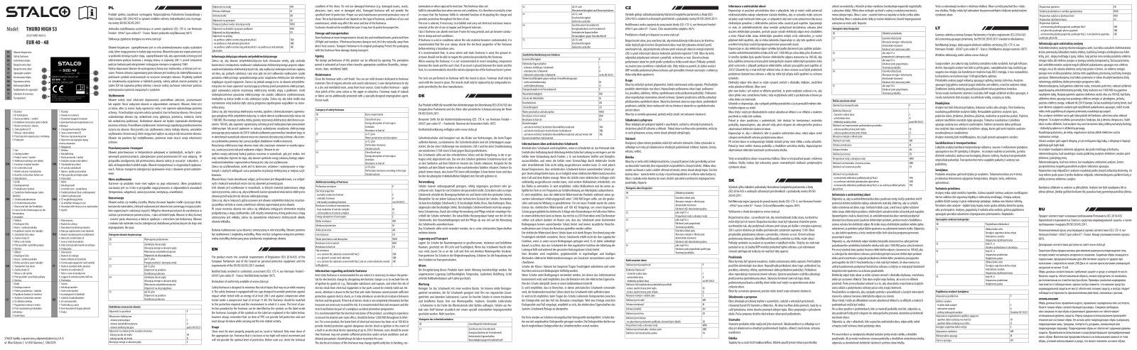 STALCO THURO HIGH S3 User guide - ManualMachine.com