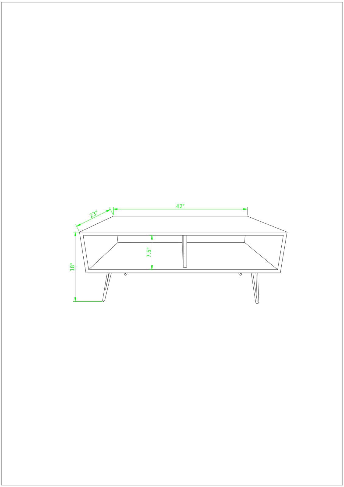 Union Rustic W006882034 Dimensions - ManualMachine.com