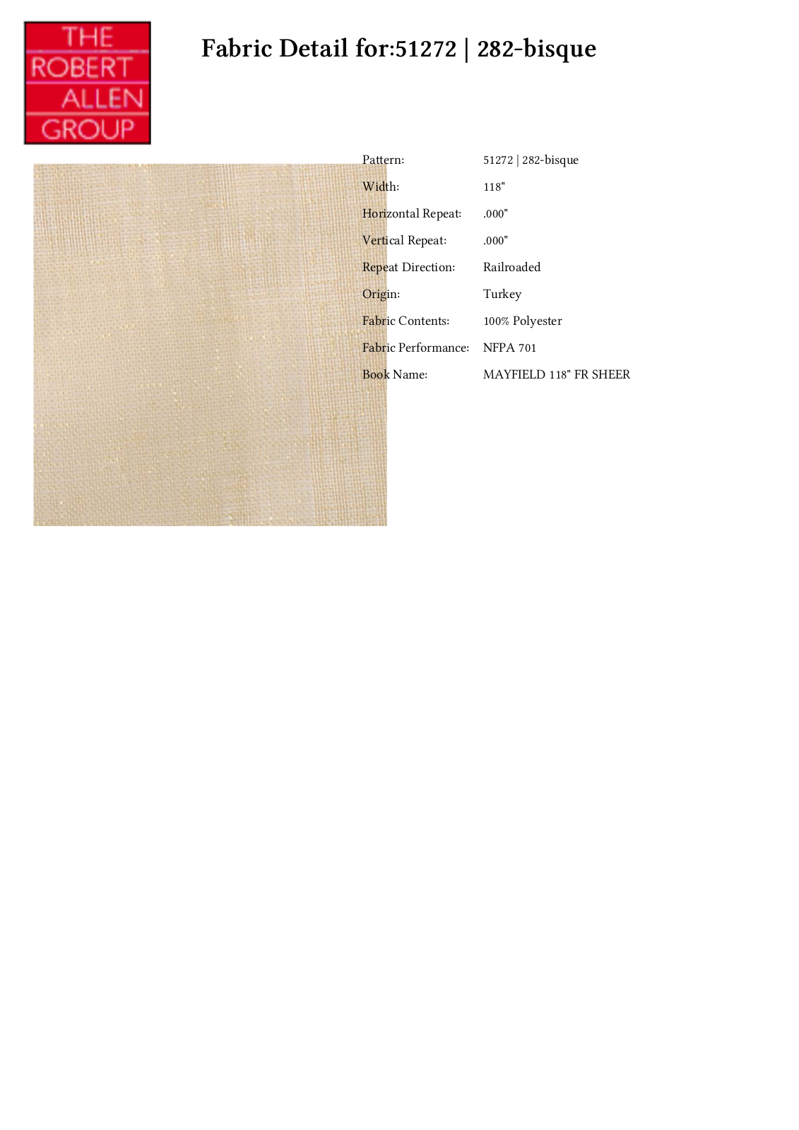 Duralee CRAL4247 Specifications - ManualMachine.com