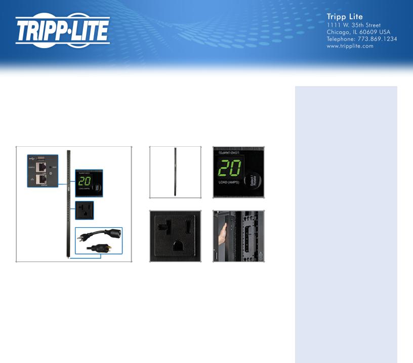 Tripp Lite PDUMNV20LX User Manual