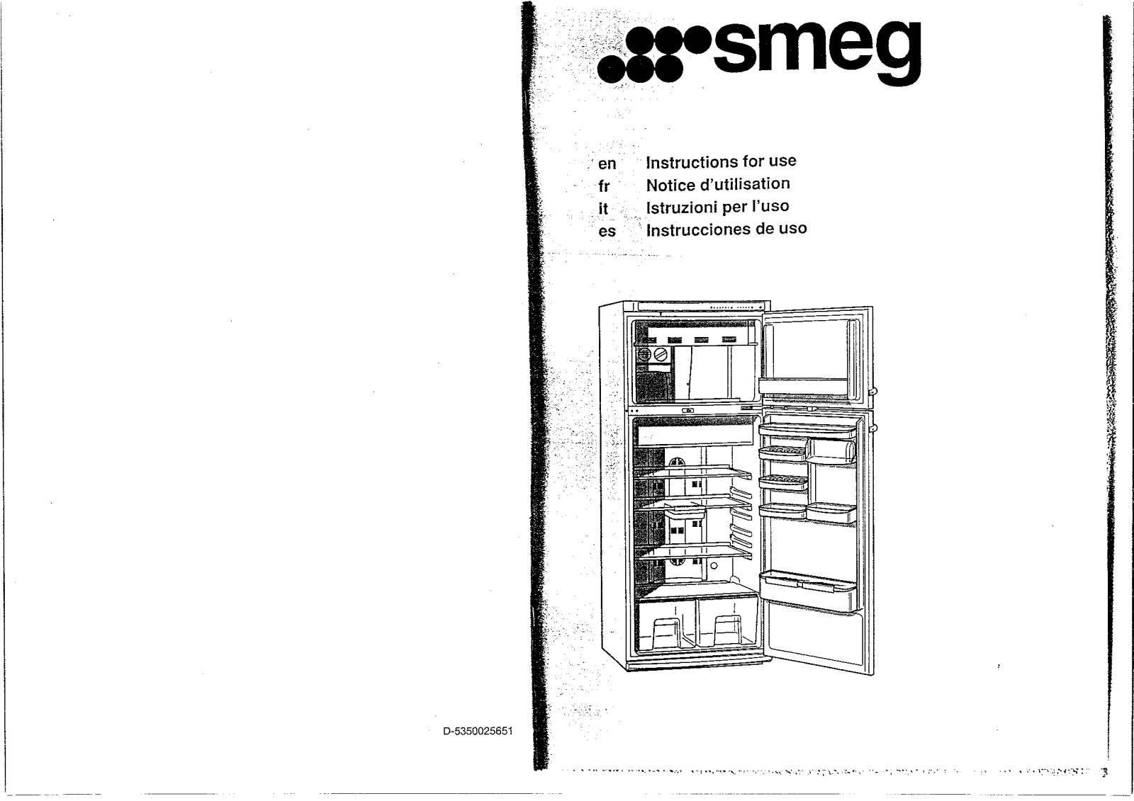 Smeg S41STRP User Manual