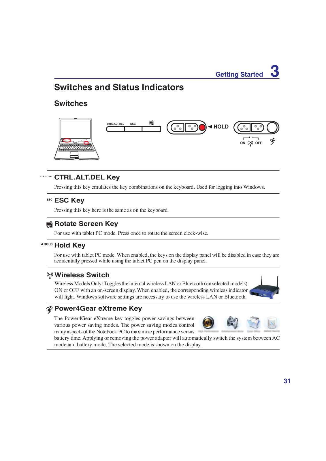 ASUSTeK Computer R1E Users Manual