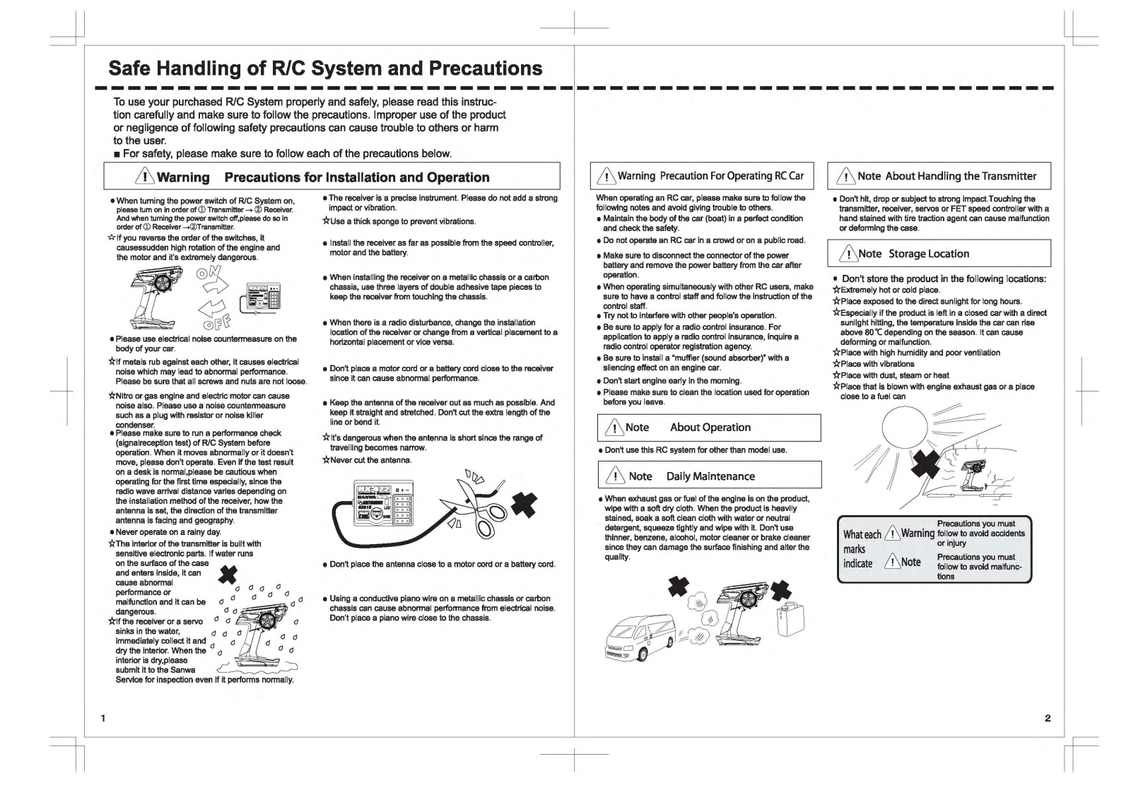 Sanwa Electronic Instrument Co MT44 User Manual