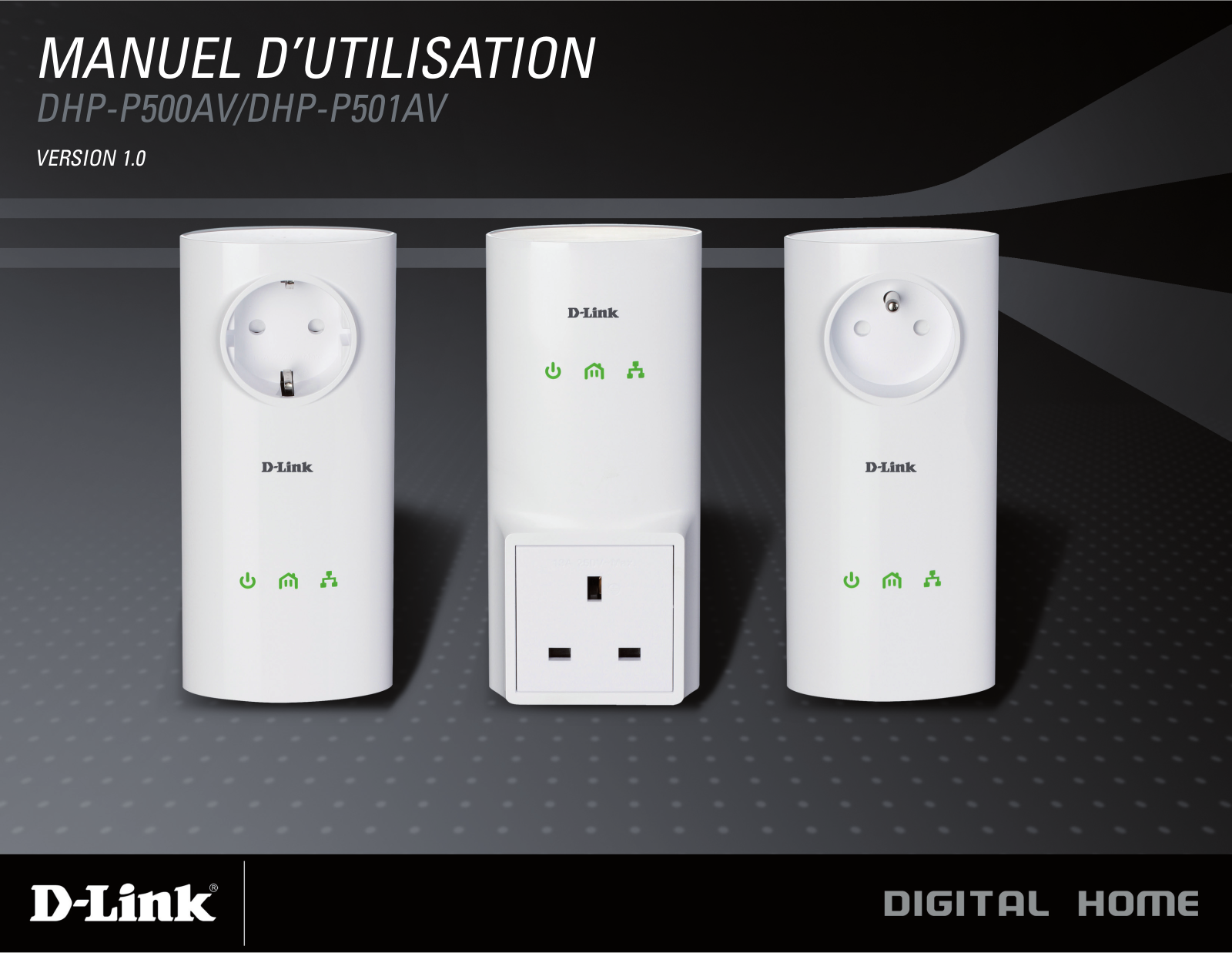 D-link DHP-P500AV, DHP-P501AV User Manual