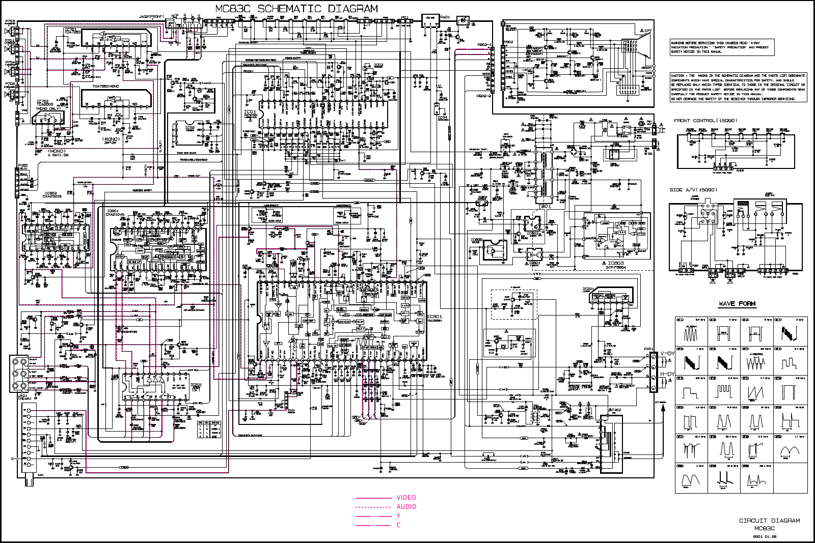 LG MC83C Diagram