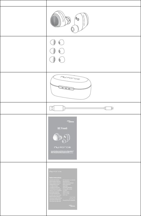 Optoma BE Free6 User Manual