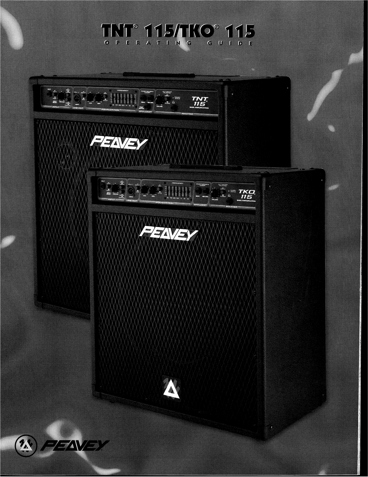 PEAVEY TNT 115, TKO 115 Operating Instructions