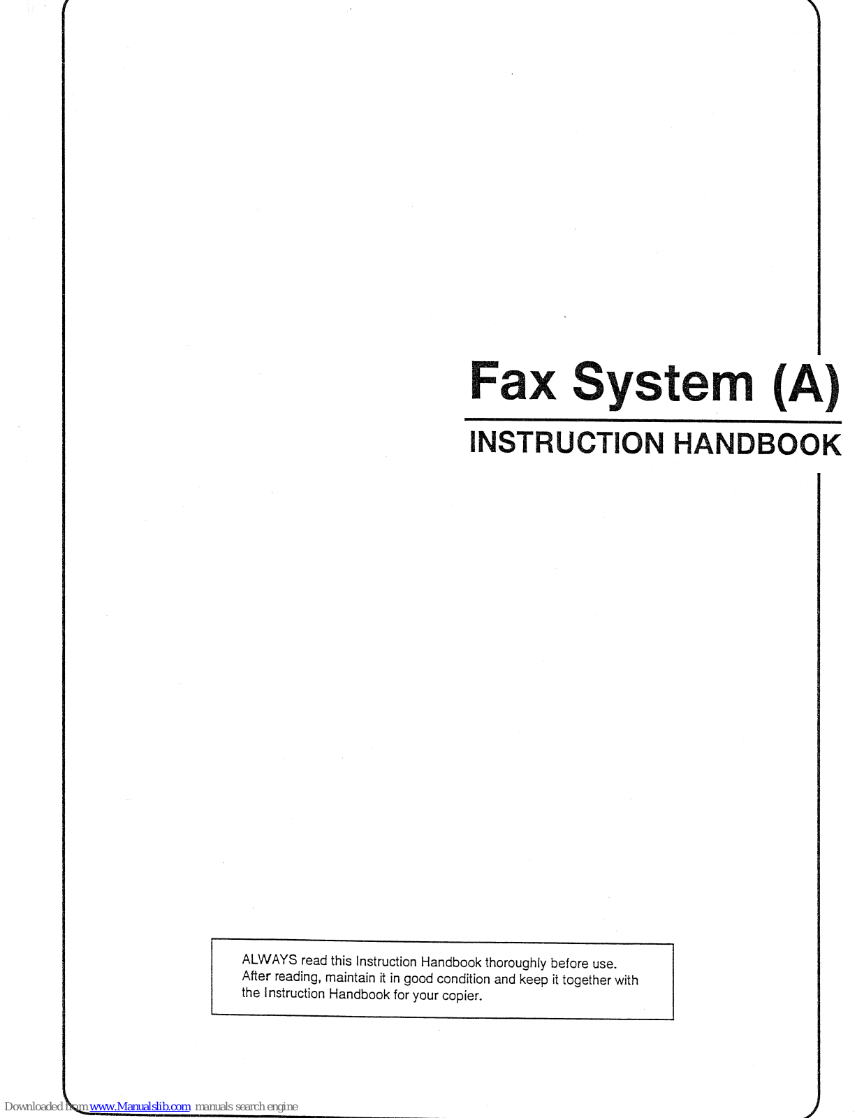 Kyocera Ai3010, Ai3010L, Ai2310L, Ai2310 Instruction