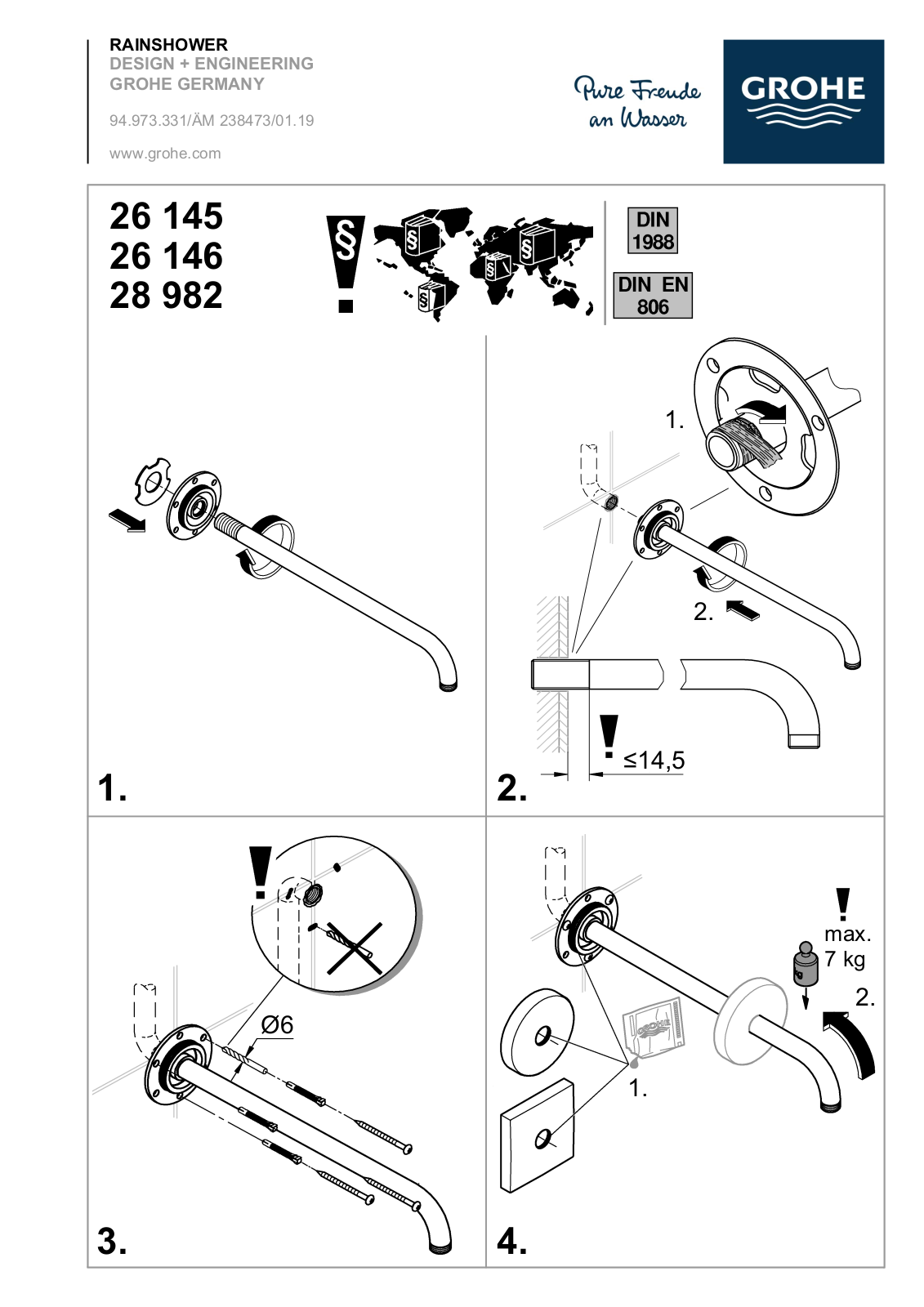 Grohe 26257000 Service Manual