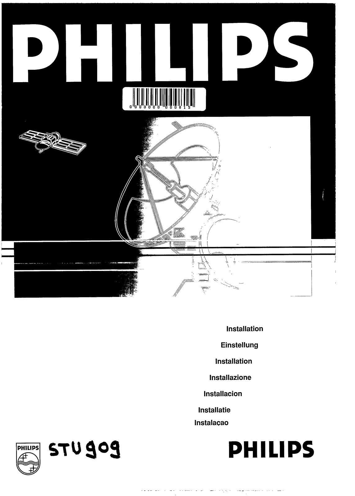 Philips STU909/89M, STU909/63M, STU909/55M, STU909/52M, STU909/02M User Manual