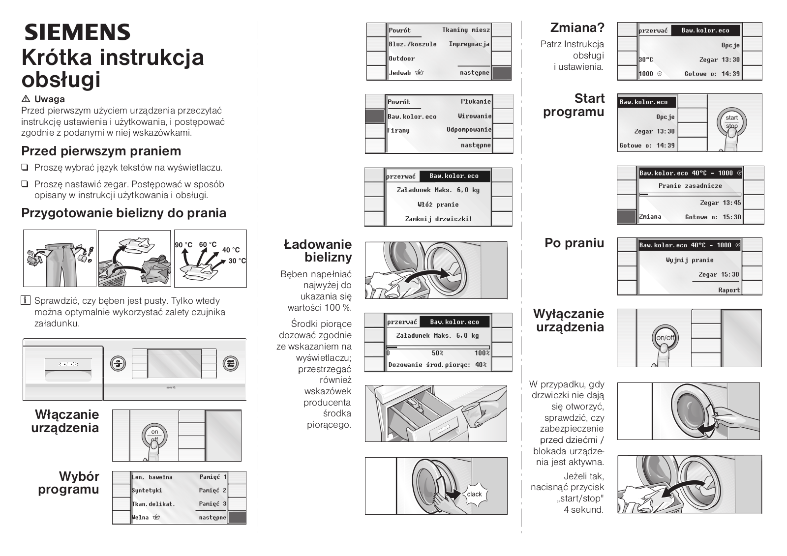 Siemens WIQ1833EU User Manual