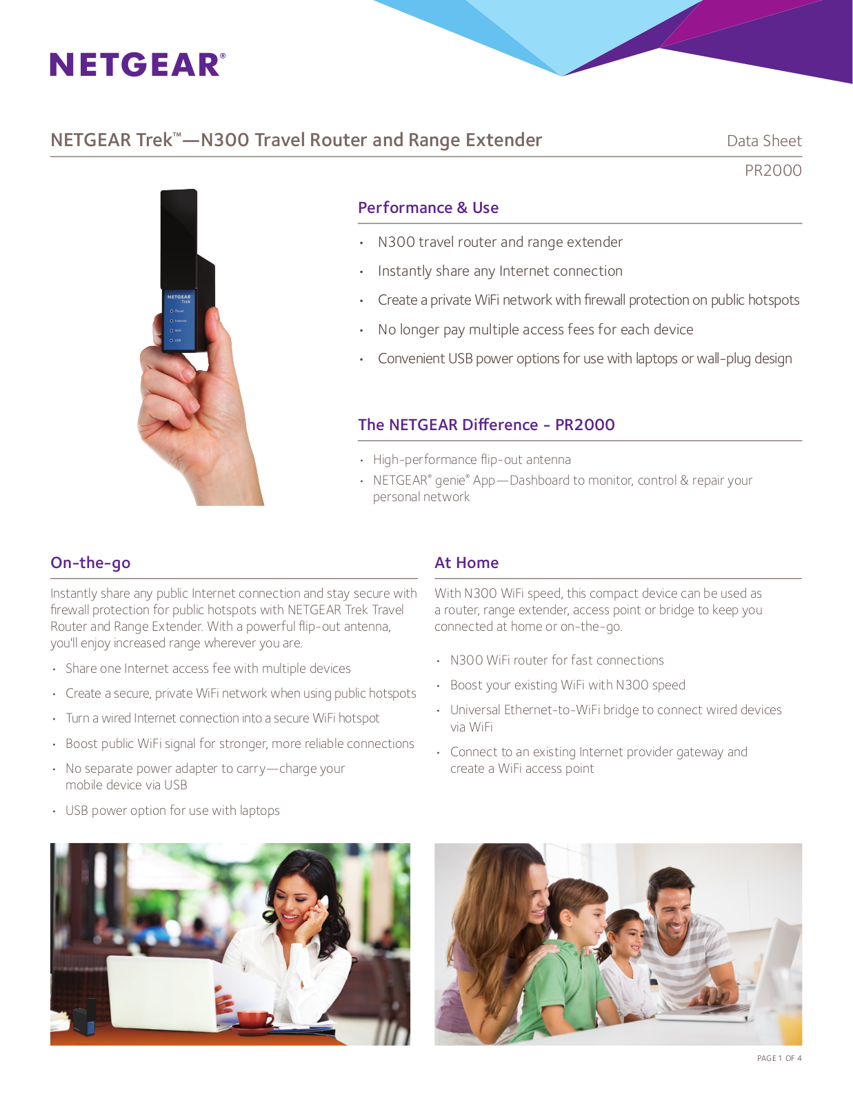 Netgear PR2000 Data Sheet