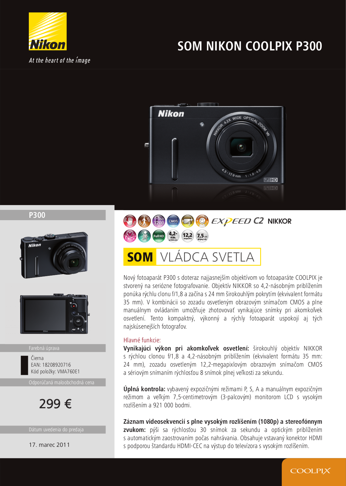 Nikon Coolpix P300 User Manual