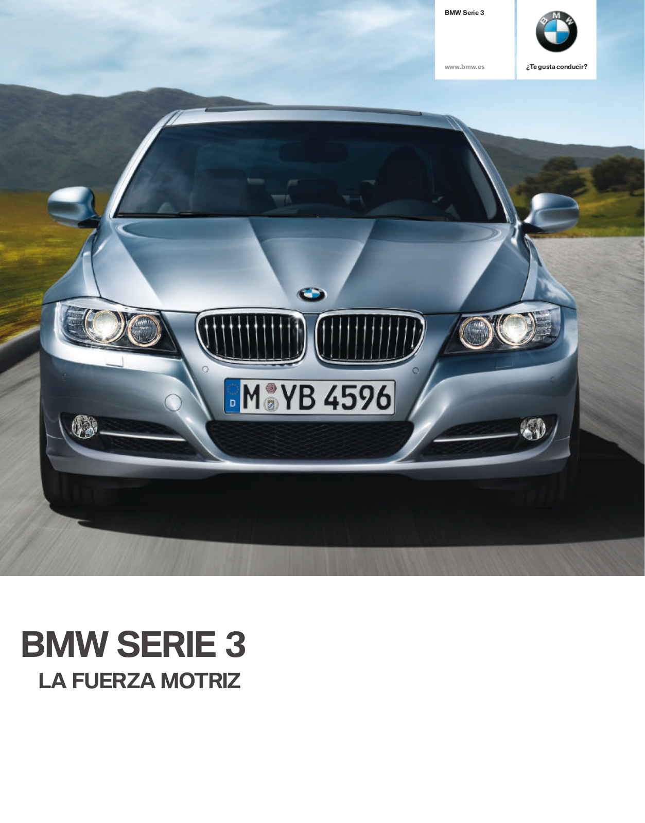 Bmw 320I (2009), 335D (2009), 328I (2009), 316I (2009), 325I (2009) BROCHURE