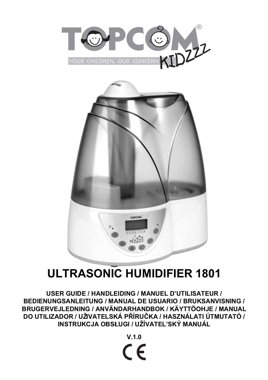 Topcom ULTRASONIC 1801 User Manual