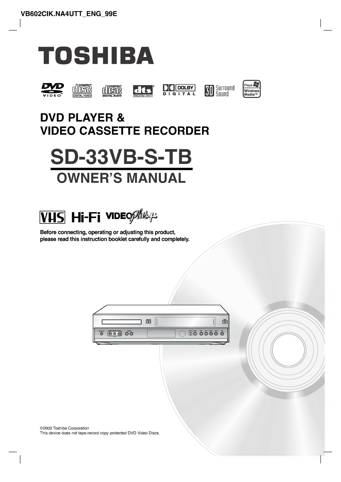 LG SD-33VB-S-TB User Manual