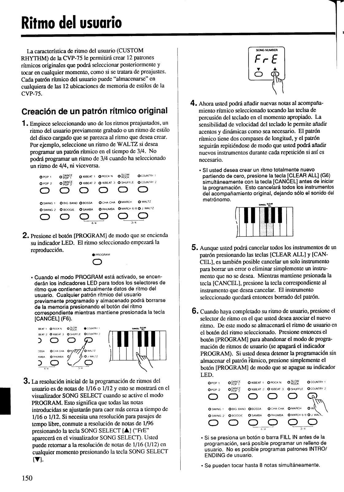 Yamaha CVP-75 User Manual