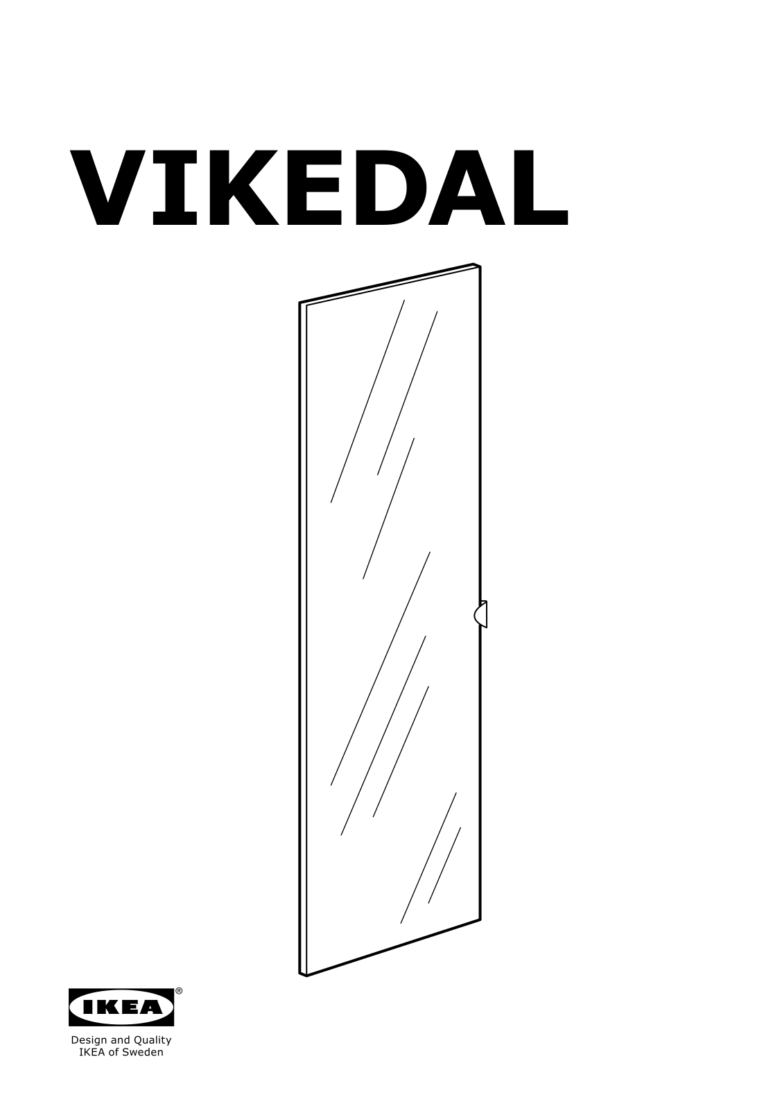 IKEA VIKEDAL User Manual