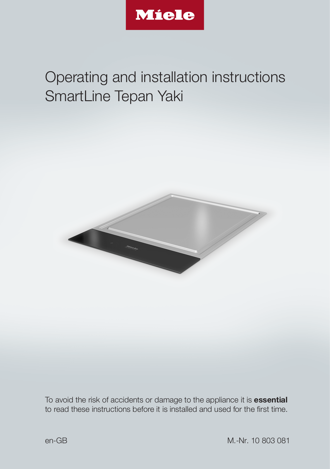 Miele CS 7632 Operating instructions