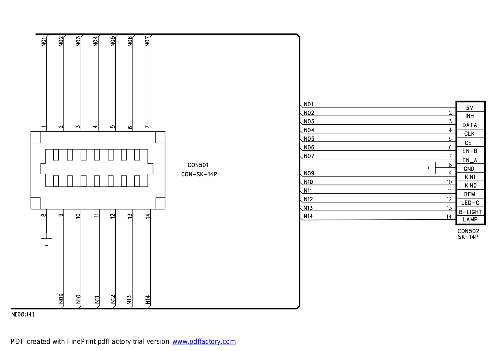 Prolodgy MCD-520R Schematics