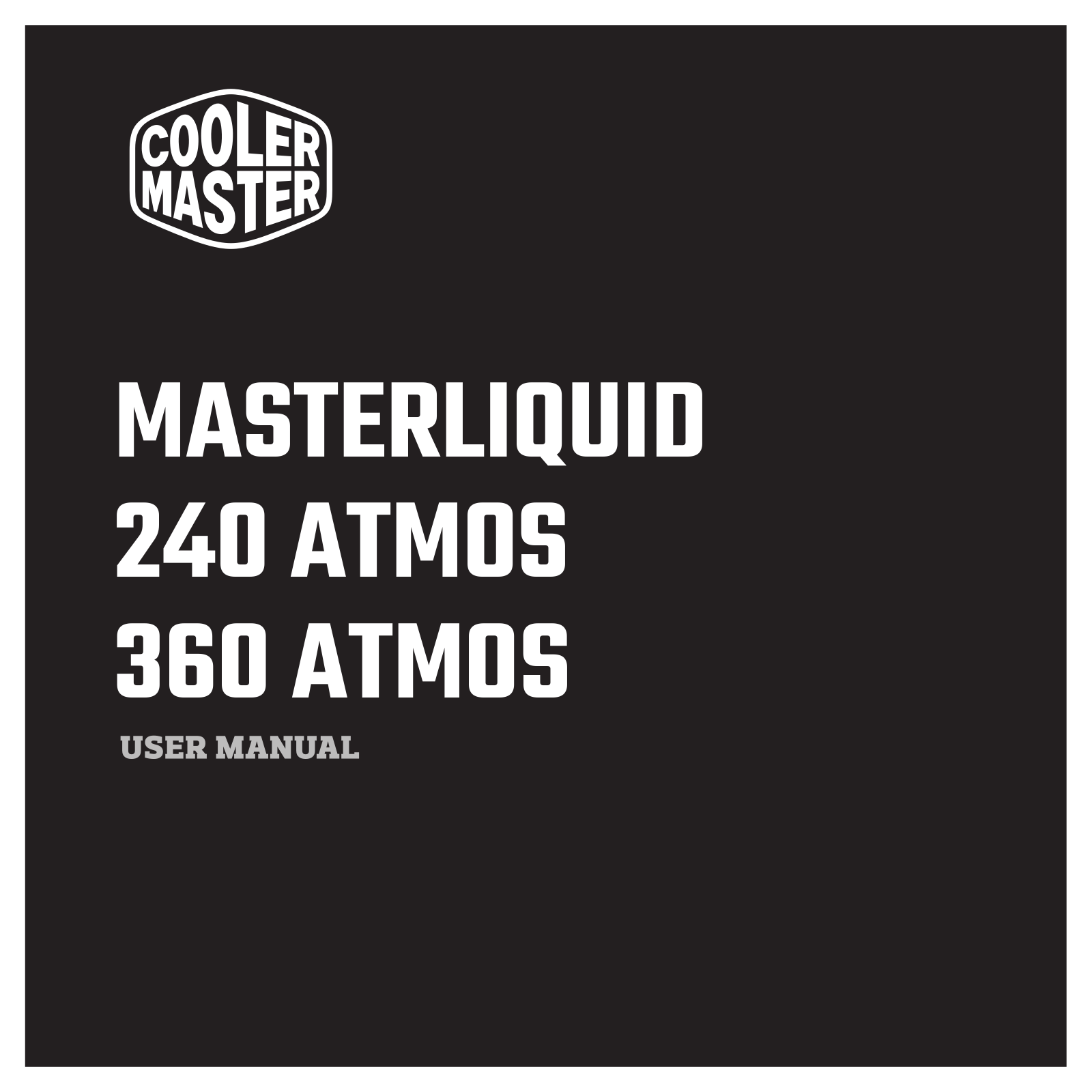 Cooler Master MasterLiquid 240 ATMOS CPU Vandkøling 120mm (2xBlæser) User manual