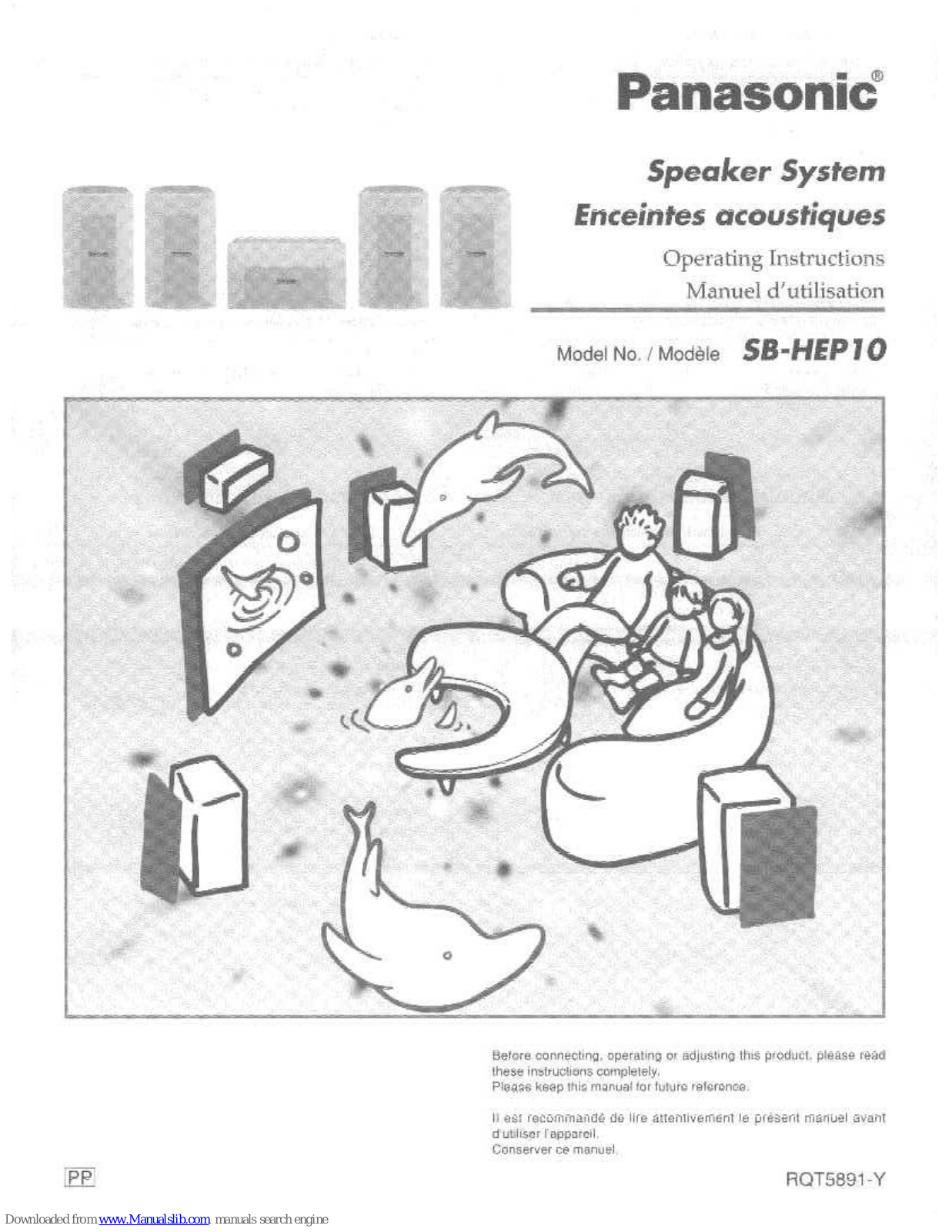 Panasonic SB-AFC10 Operating Instructions Manual