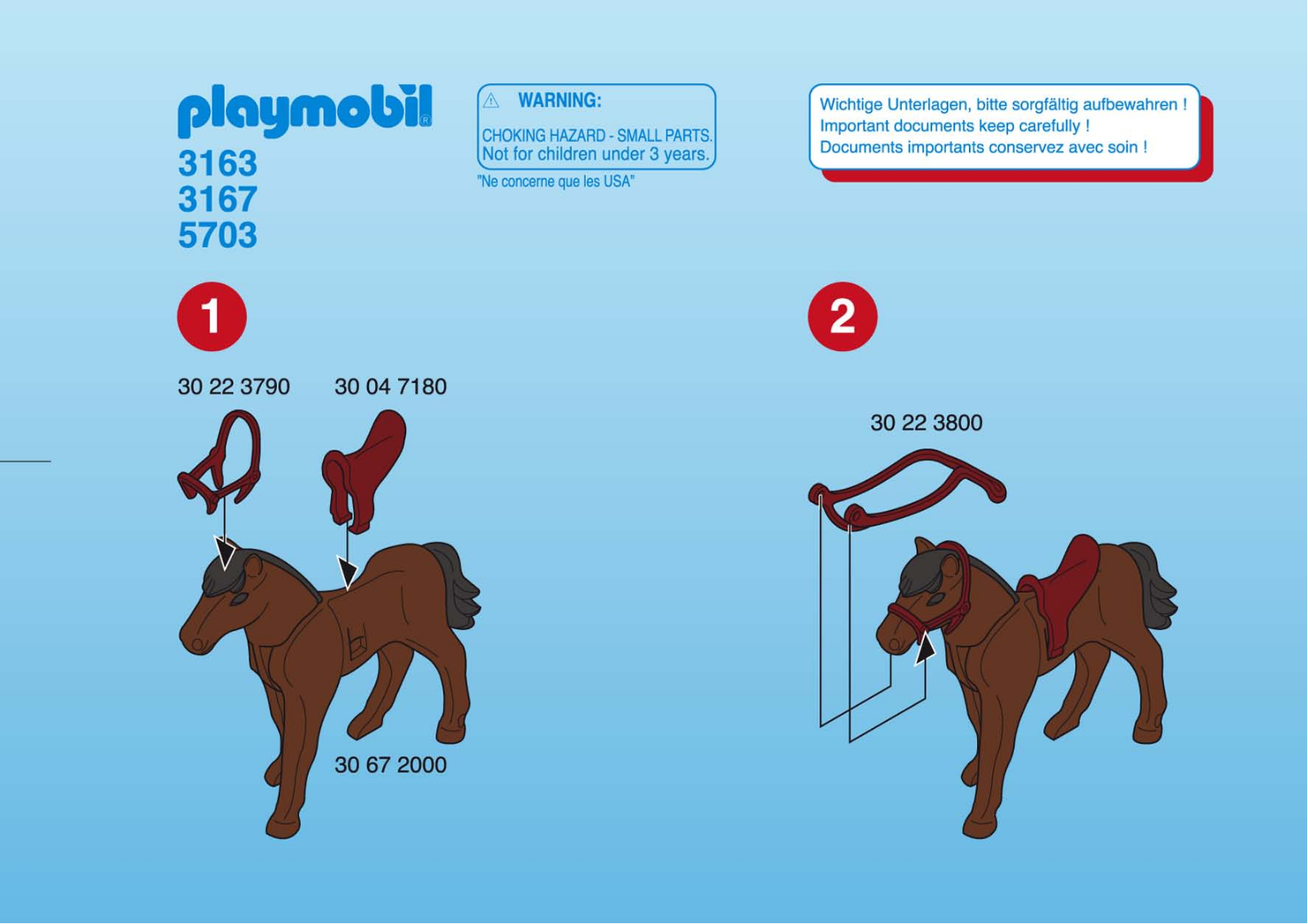 Playmobil 3167 Instructions