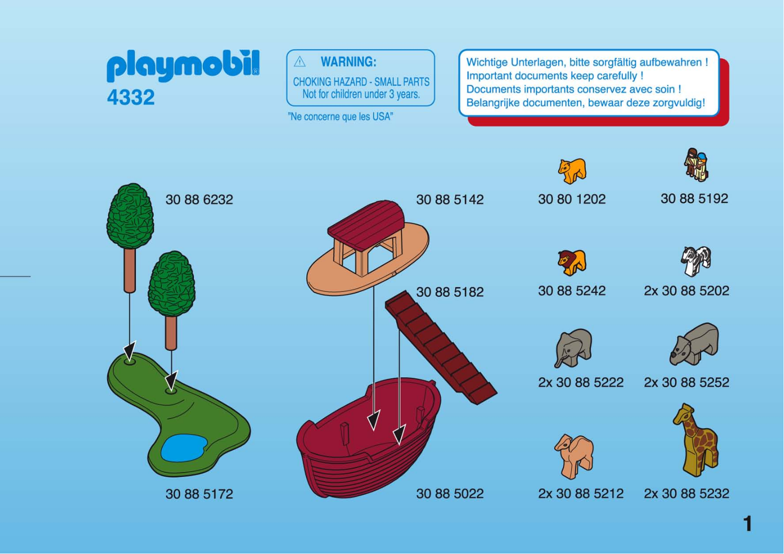 Playmobil 4332 Instructions