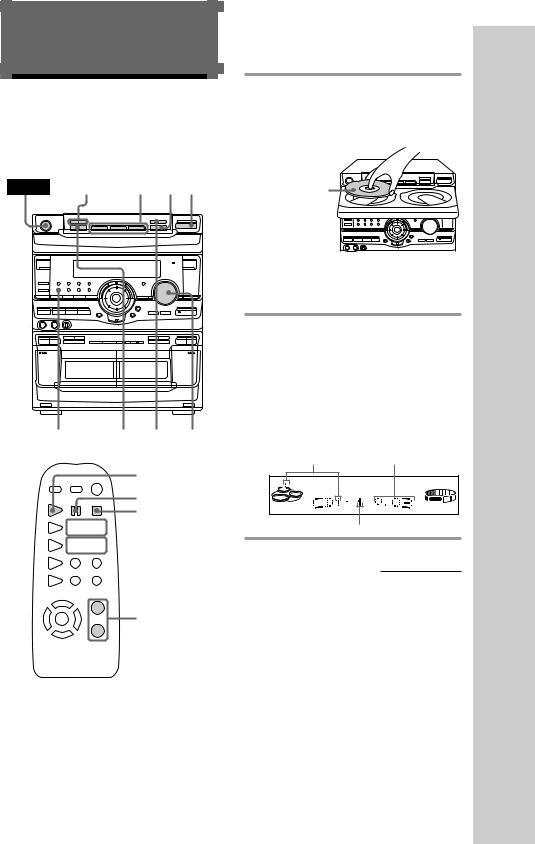Sony MHC-D60, MHC-RX70 User Manual