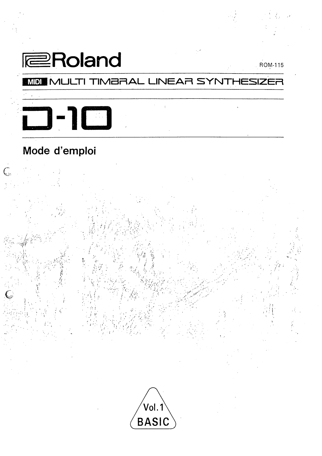 Roland D-10 Owner’s Manual