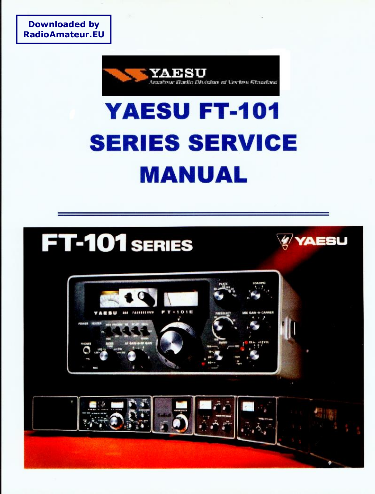 Yaesu FT101 User Manual