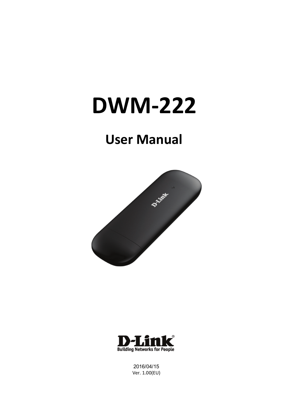 D-link DWM-222 User Manual