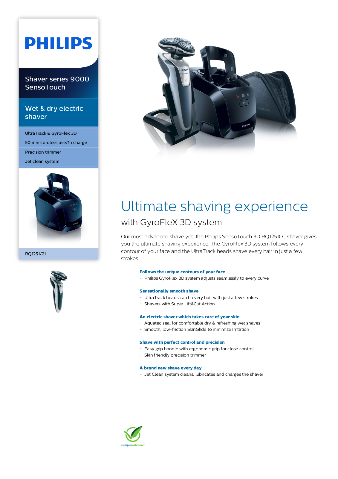 Philips RQ1251/21 Leaflet - ManualMachine.com