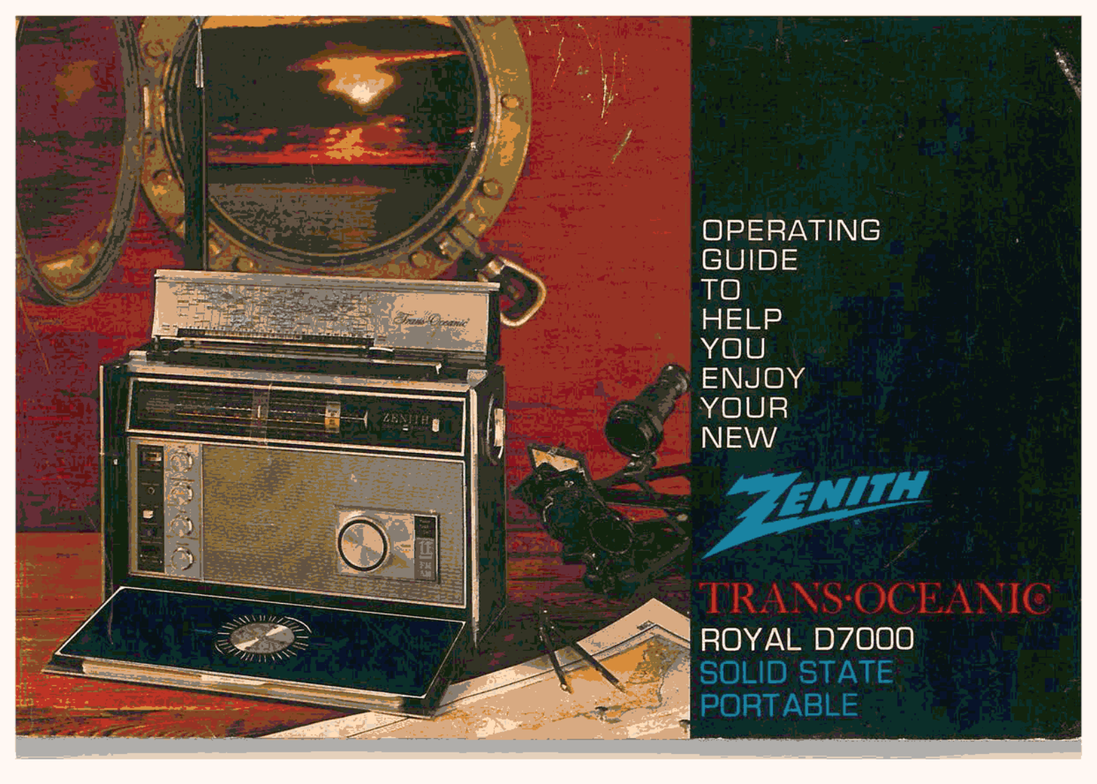 Zenith D7000 Operating Manual