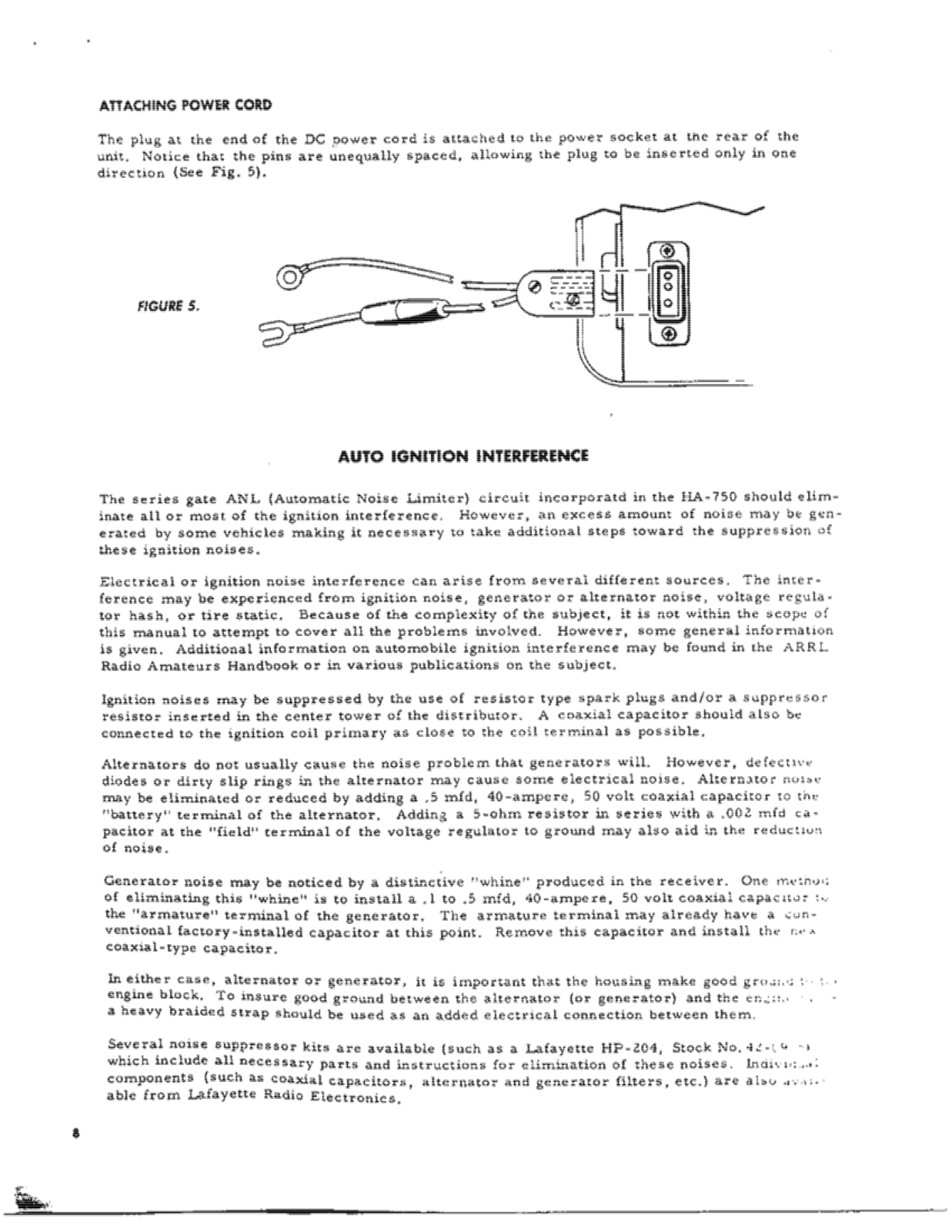 Lafayette HA-750 User Manual (PAGE 07)