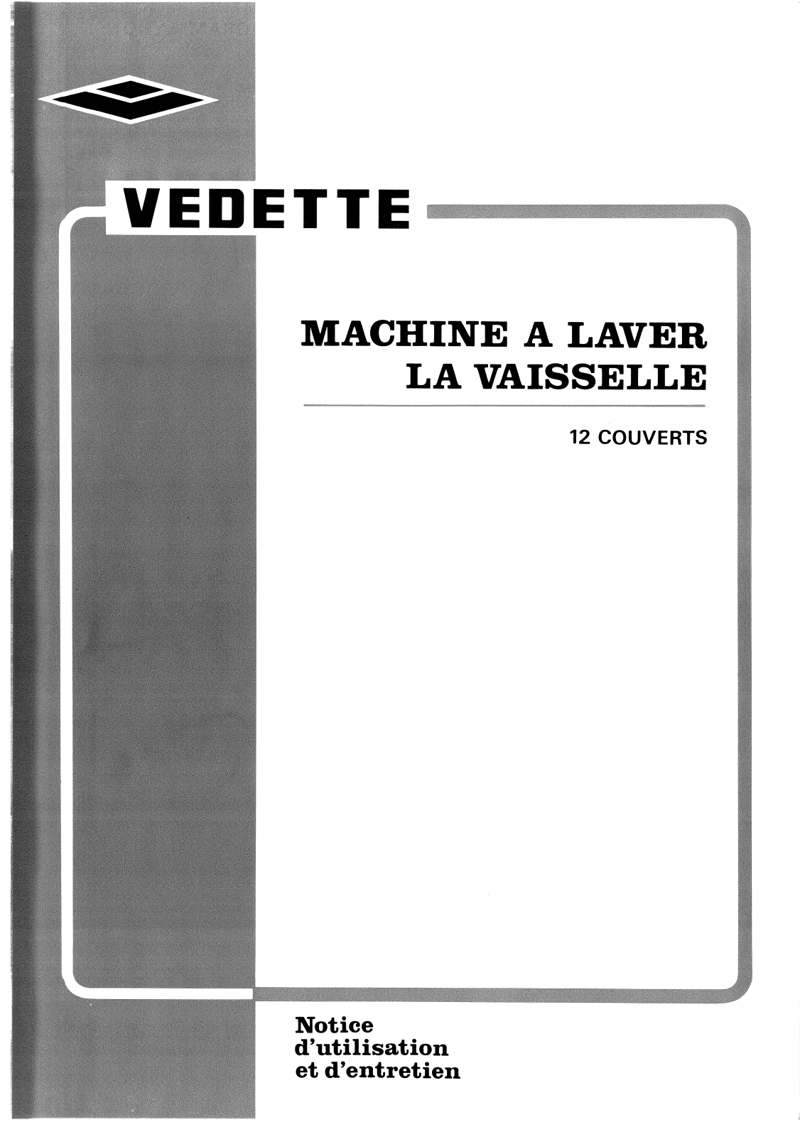 Vedette LV1612, LV1612BD User Manual