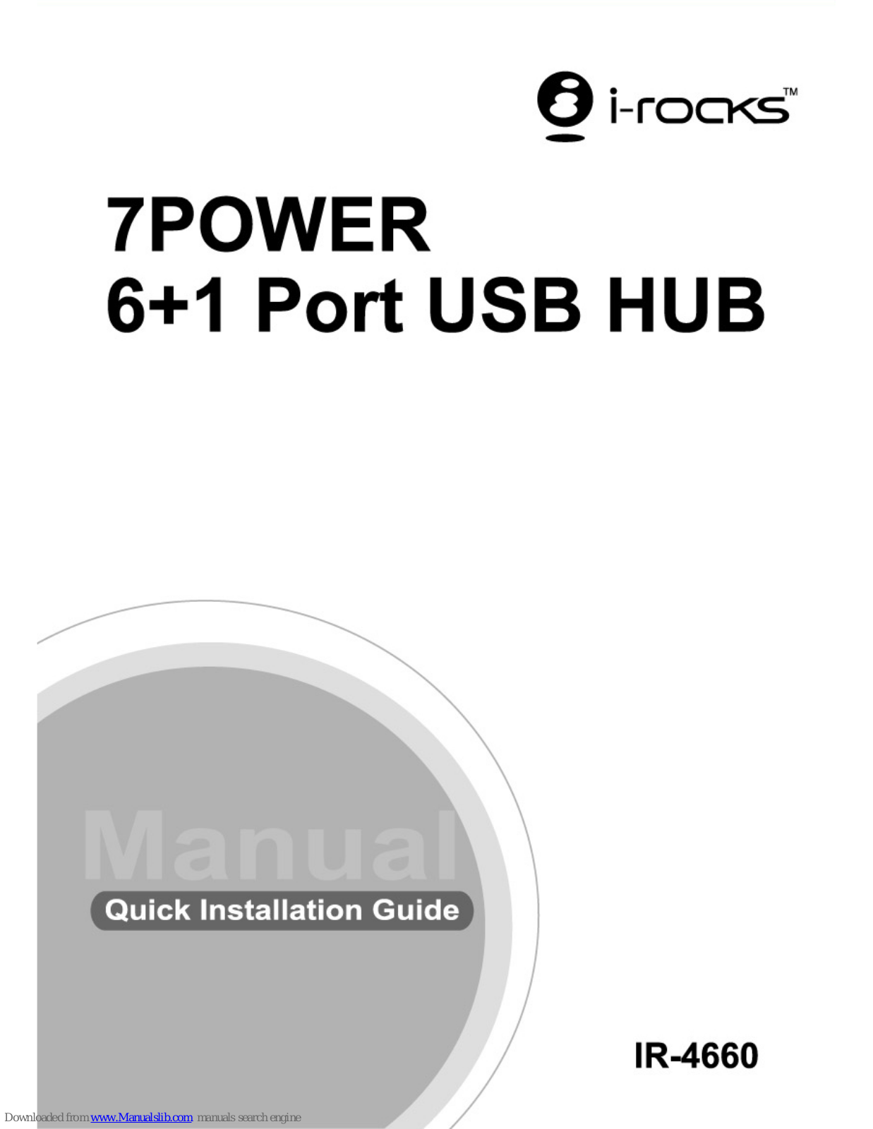 I-Rocks 7POWER IR-4660, IR-4660 Quick Installation Manual